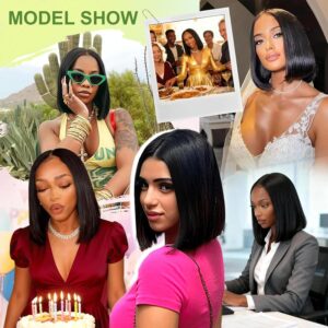 Human Hair Glueless Bob Wig