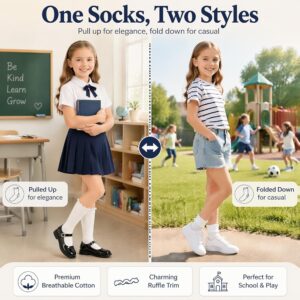 Girls Ruffle Socks