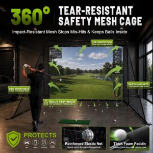 Golf Simulator Net System