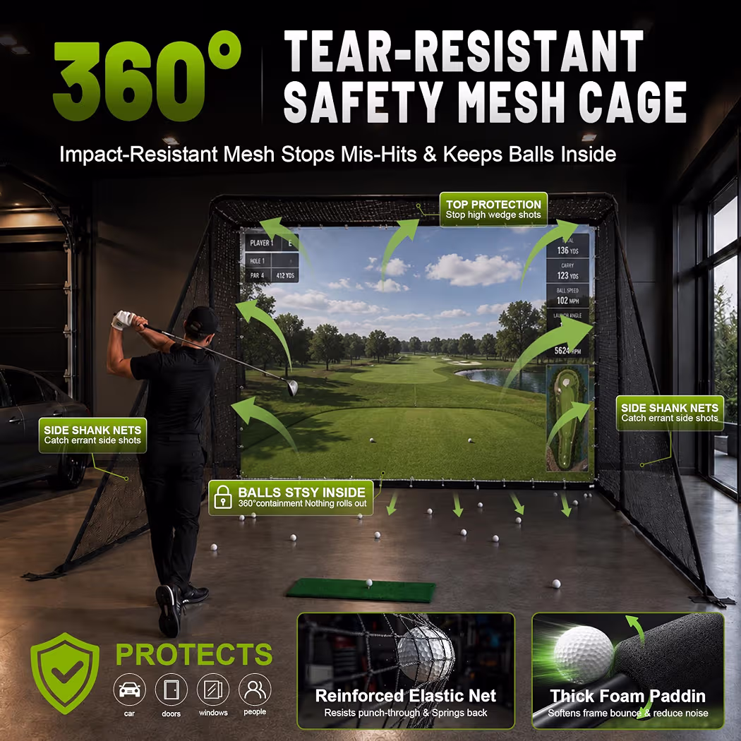 Golf Simulator Net System