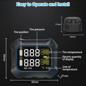Wireless Motorcycle TPMS
