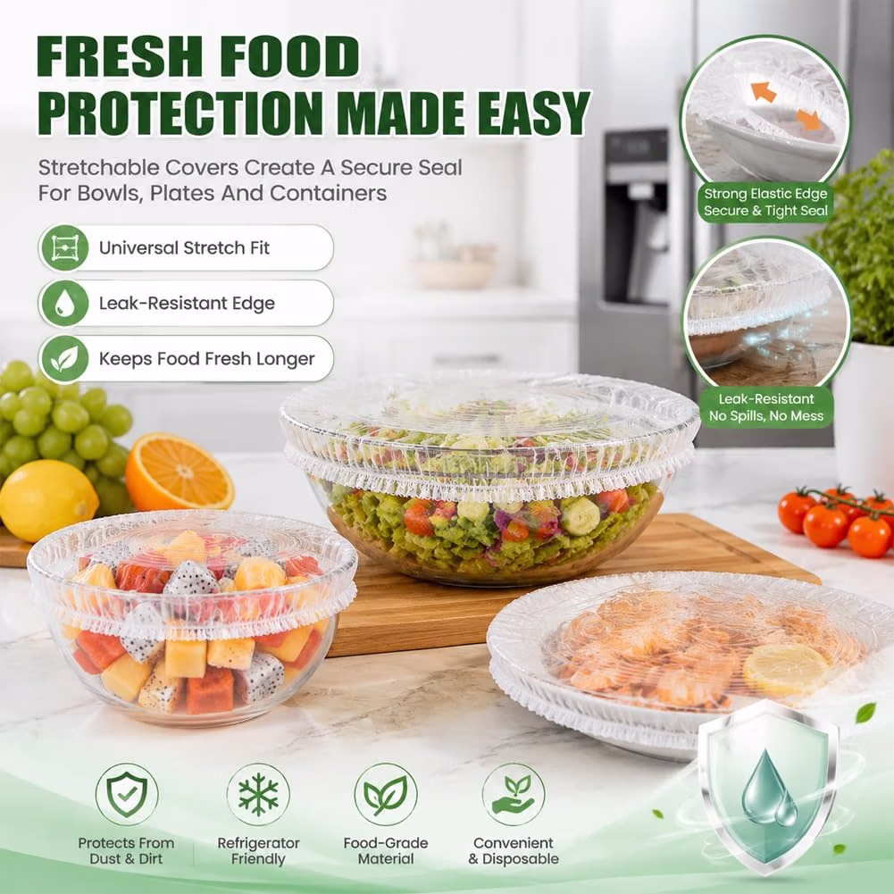 Disposable Elastic Food Covers