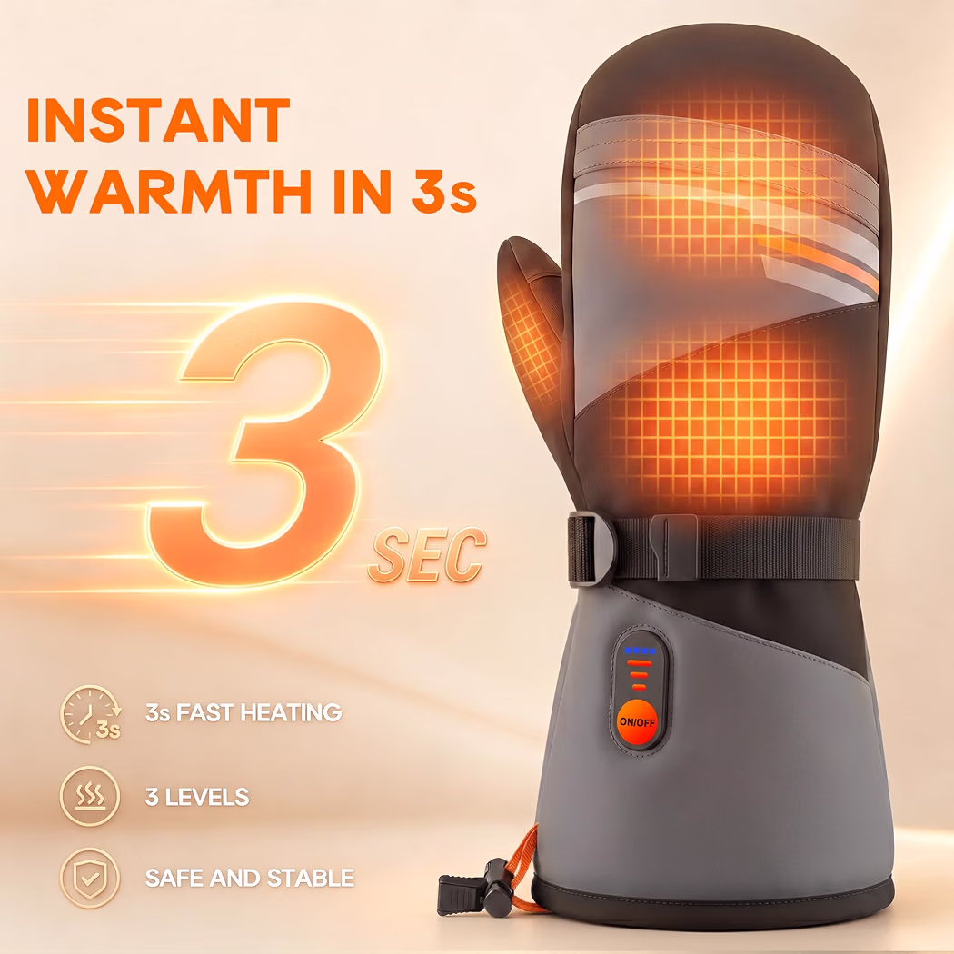 Heated Mittens Cloves