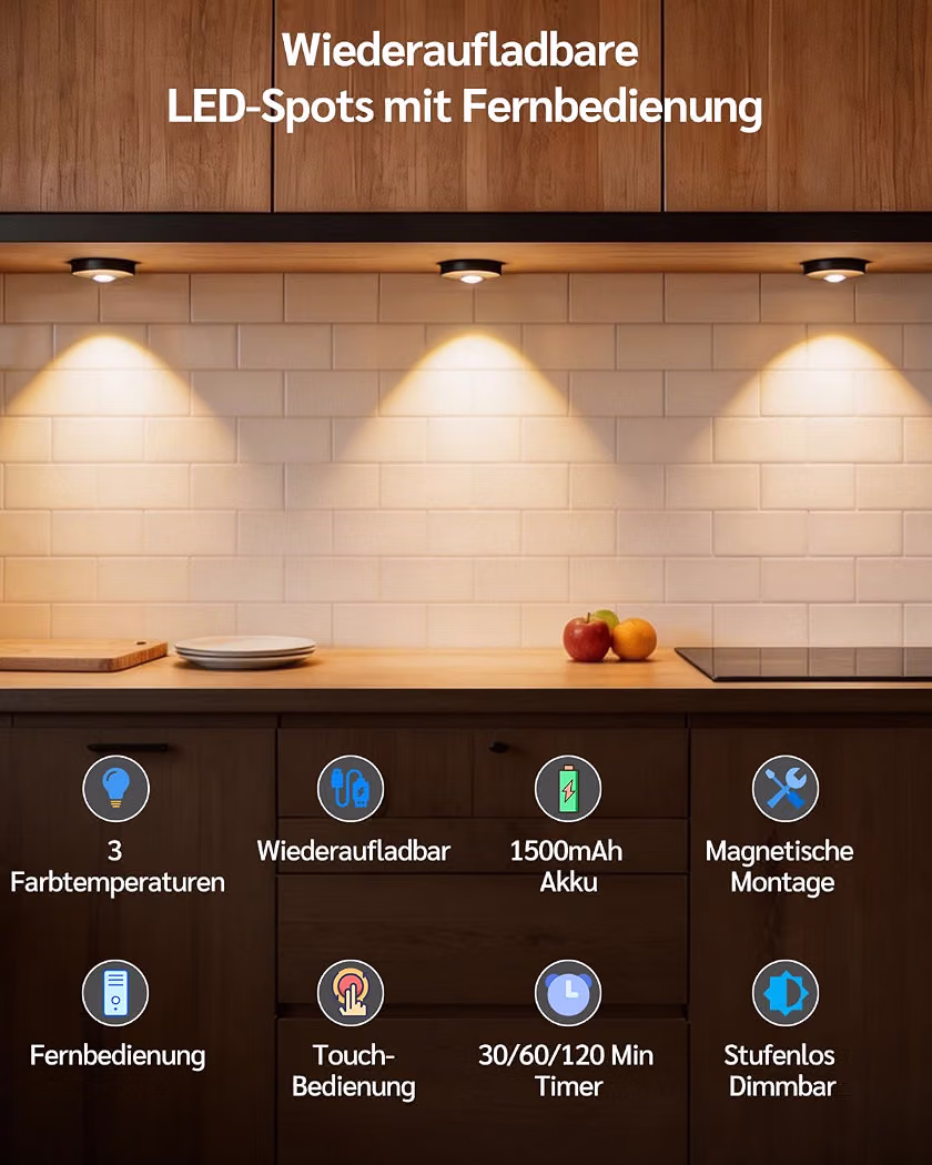 Rechargeable LED Spotlight