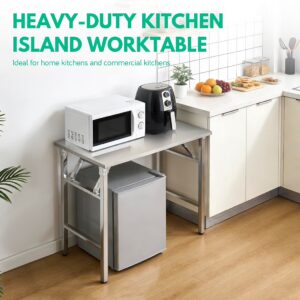 Stainless Steel Folding Table