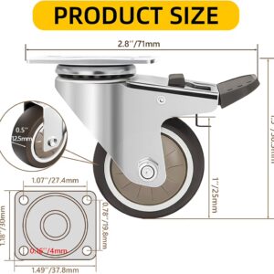 Caster Wheels Set