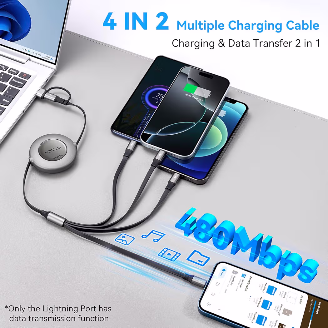 Rechargeable USB Cable