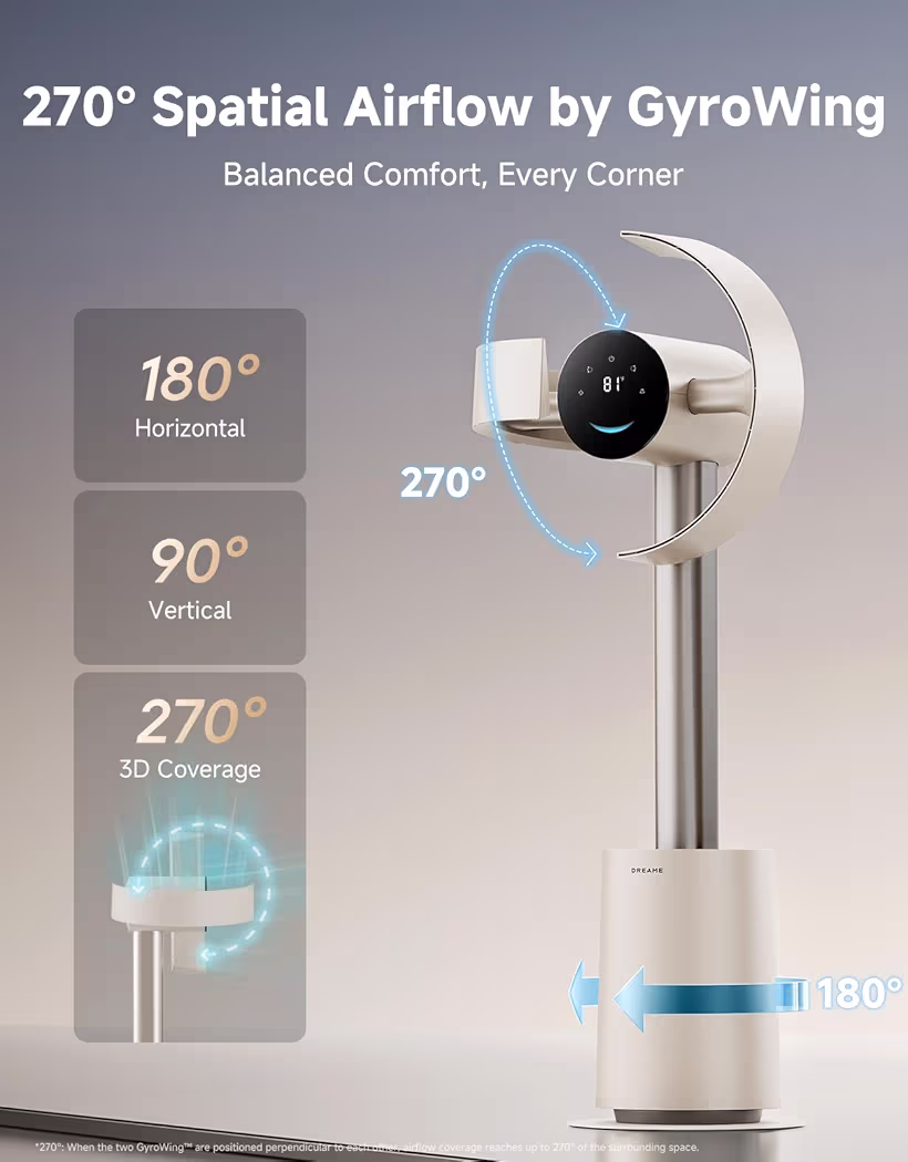 Bladeless Tower Fan