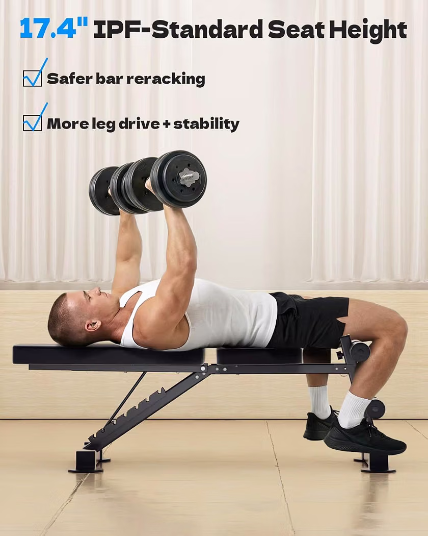 Adjustable Foldable Weight Bench