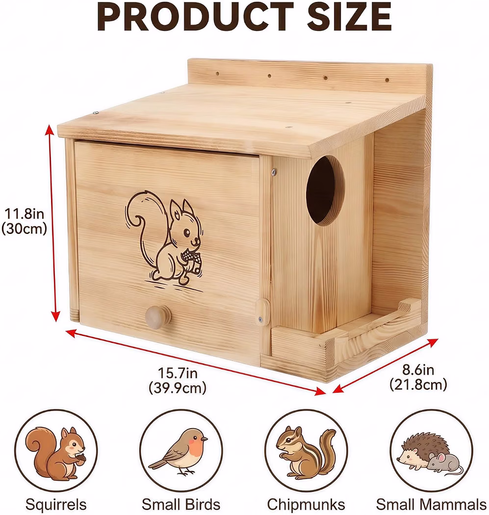 Extra Large Squirrel House