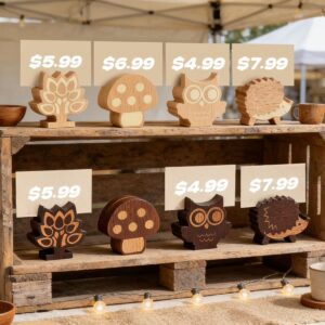Wooden Place Card Holders
