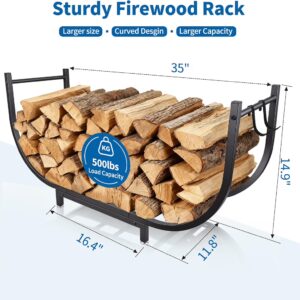 Outdoor Firewood Rack