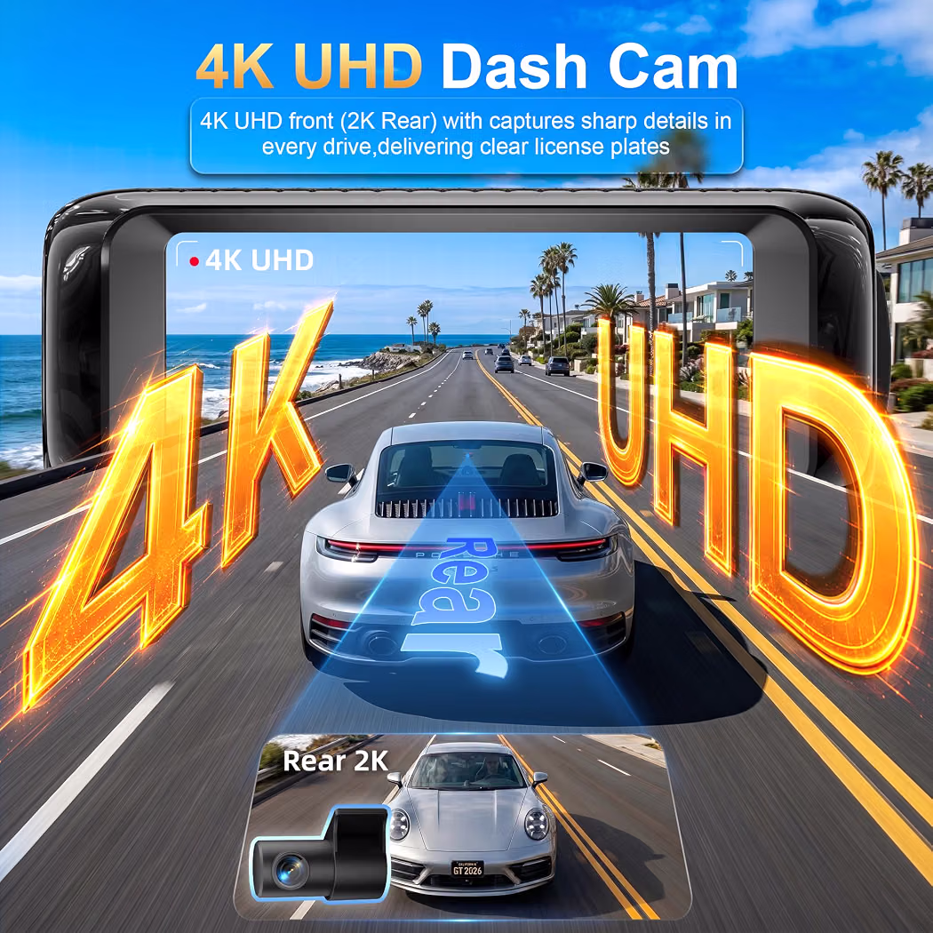 Dash Camera Front Rear