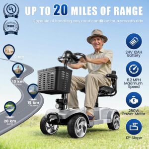 Wheel Mobility Scooter For Seniors