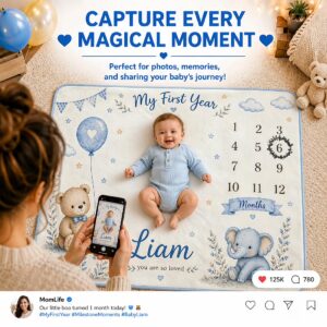 Baby Personalised Blanket