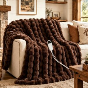 Heated Blanket Throw