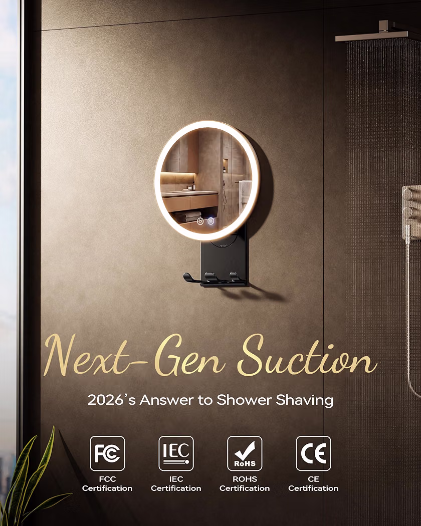 Heated Shower Mirror
