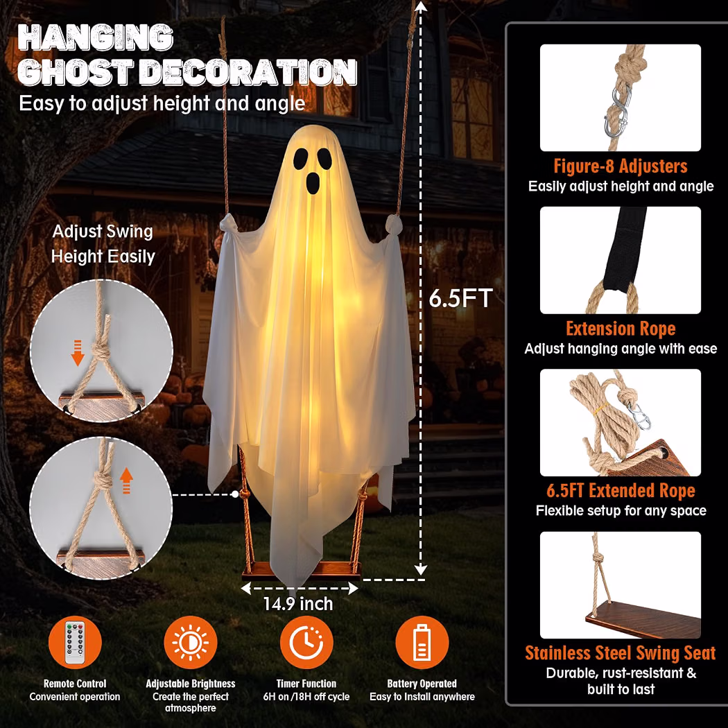 Ghost Hanging Decorations