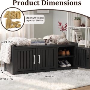 Outdoor Shoe Storage Bench